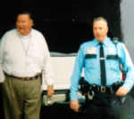 McHenry County Sheriff Keith Nygren and Deputy Scott Milliman during better times.