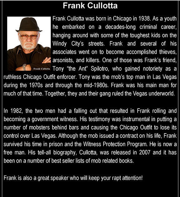 Frank Cullotta BIO